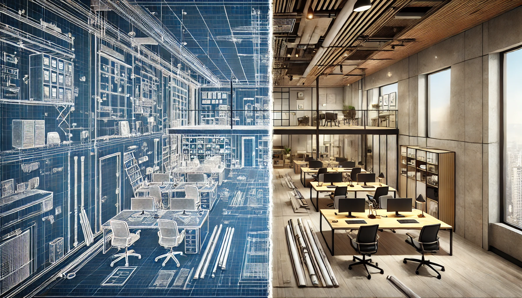 A Client of Kansas City General Contractor fit up project