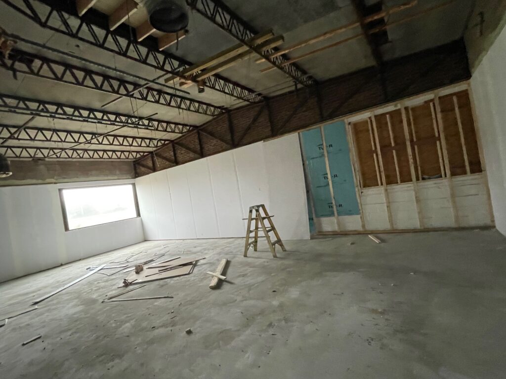 Drywall installation, finishing and repair services.
